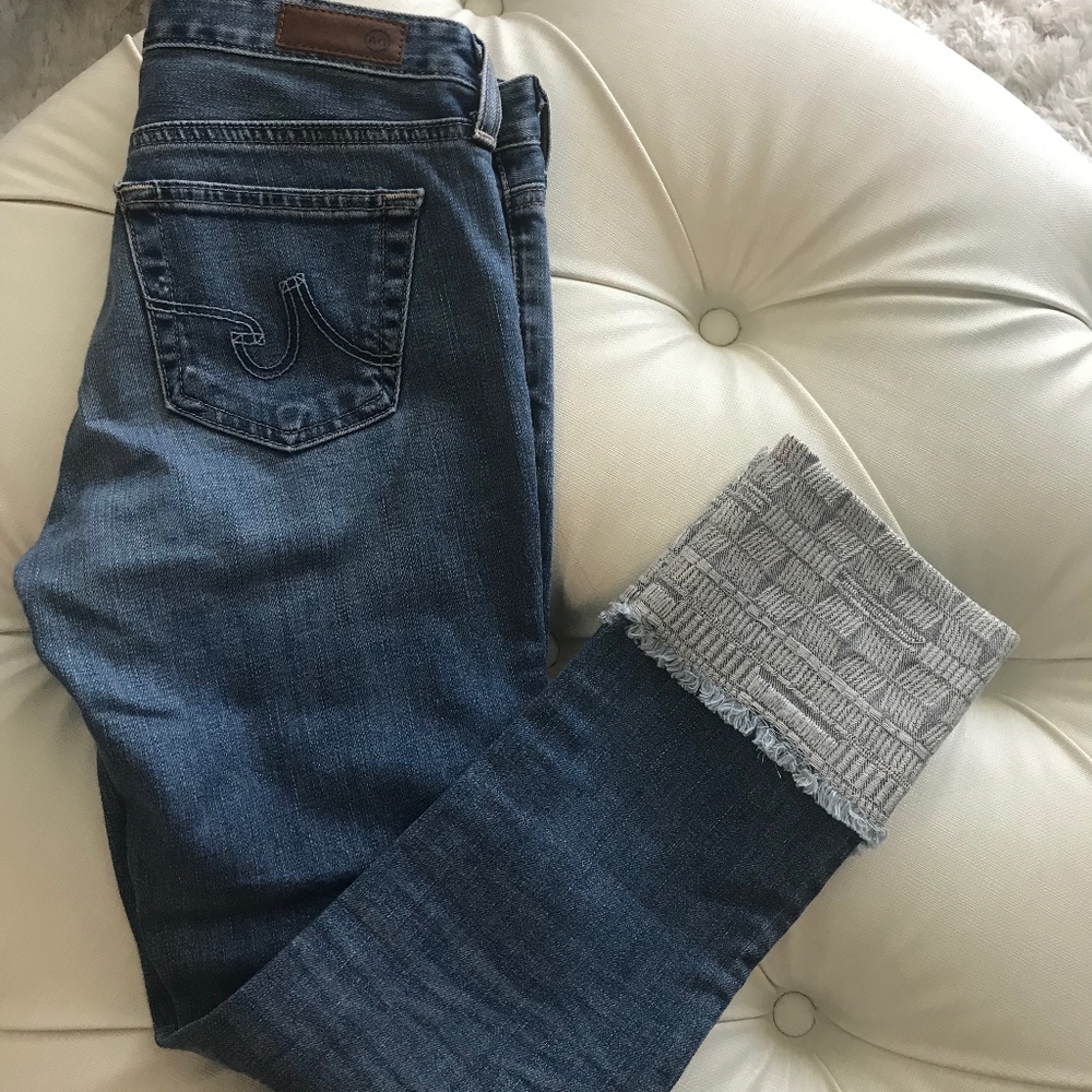 AG Jeans Stilt Crop Cigarette crop size 24